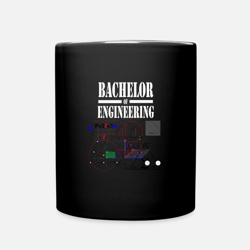 Bachelor of Engineering - Tasse einfarbig - Schwarz