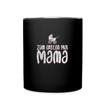 Mère - Mug uni - noir - Devant