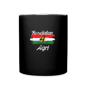 Kurdistan Agri 4 Son Biji - Mug uni - noir - Devant