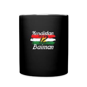 Son Kurdistan Biji 72 - Mug uni - noir - Devant