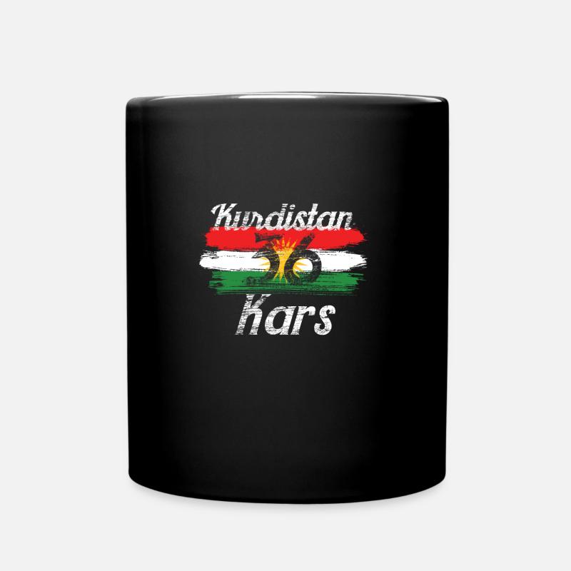 Kurdistan Her Biji Kars 36 - Tasse einfarbig - Schwarz
