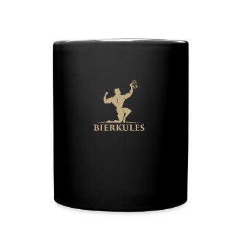 Bierkules Party and Sauf Bierkules Beer Mal - Full Colour Mug - black - Front