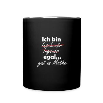 Engineering Diploma - Full Colour Mug - black - Front