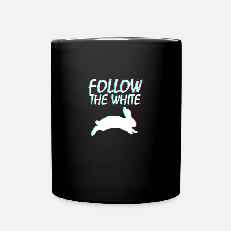 psychédélique - Mug uni - noir