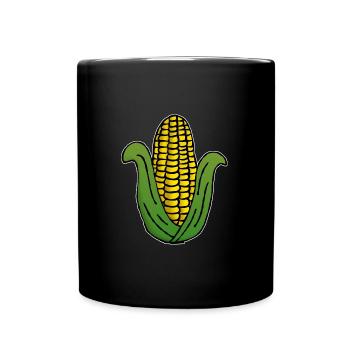 Agriculture Farmer Corn cob Corn Cob - Full Colour Mug - black - Front
