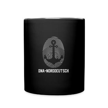 DNA NORDDEUTSCH - Tasse einfarbig - Schwarz - Vorne