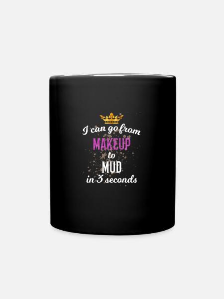Quad Geschenk Fahrer ATV - Tasse einfarbig - Schwarz