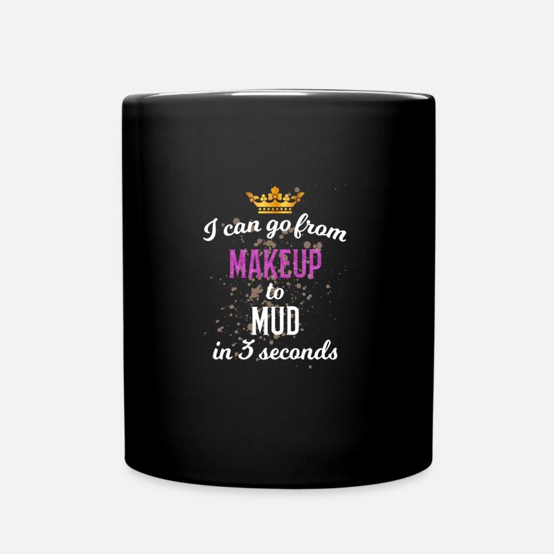 Quad Geschenk Fahrer ATV - Tasse einfarbig - Schwarz