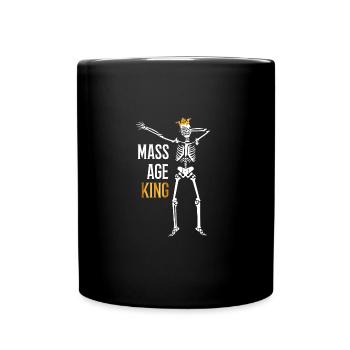 Physiotherapie Geschenk physio therapeut - Tasse einfarbig - Schwarz - Vorne