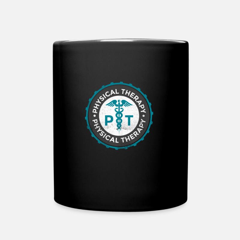 Physiothérapeute en physiothérapie - Mug uni - noir