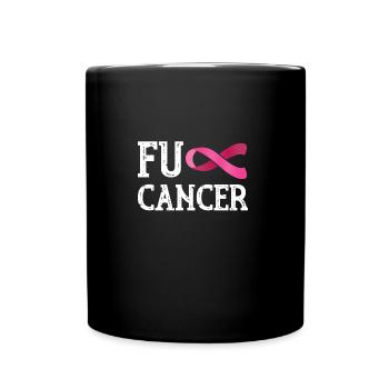 Cancer survivor gift - Full Colour Mug - black - Front