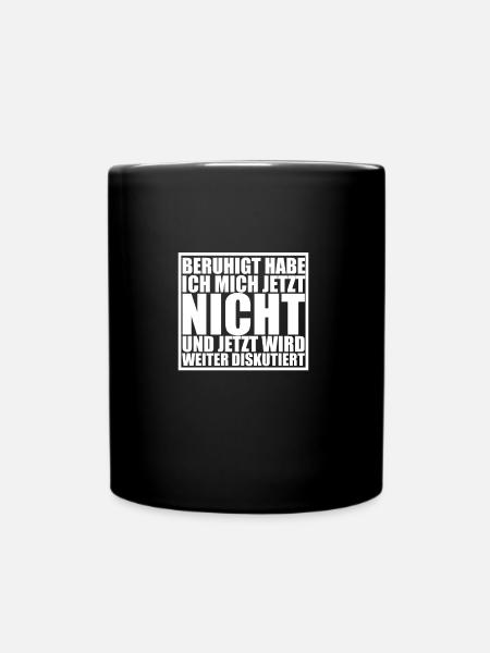 Psycho Andreas - Tasse einfarbig - Schwarz