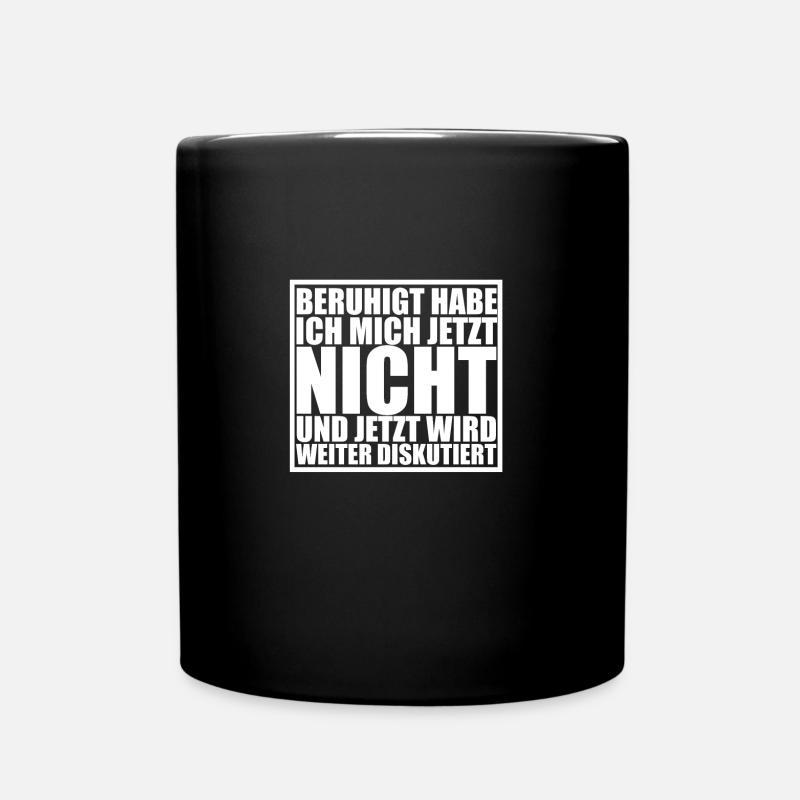 Psycho Andreas - Tasse einfarbig - Schwarz