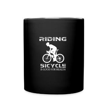 cycle - Full Colour Mug - black - Front