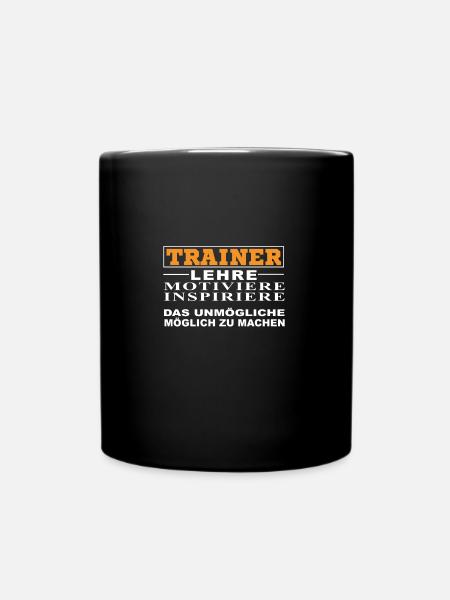 Entraîneur Motiver Inspire Football Handball Team - Mug uni - noir