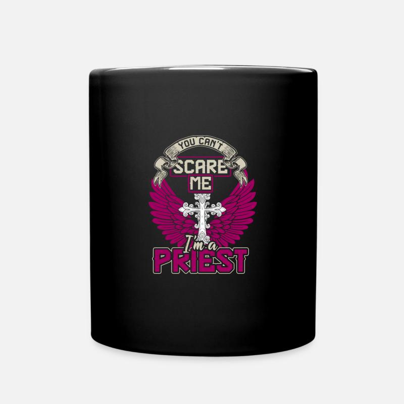 prete - Tazza monocolore - nero