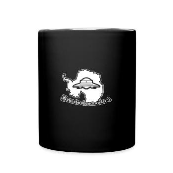 Haunebu Geschwader Projekt Vril Geschenk UFO - Tasse einfarbig - Schwarz - Vorne