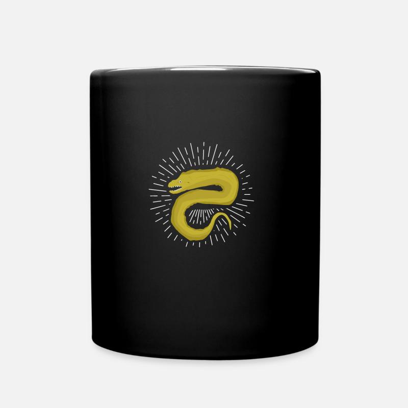 Moray Mooray Moraine Manger des anguilles poisson cadeau - Mug uni - noir