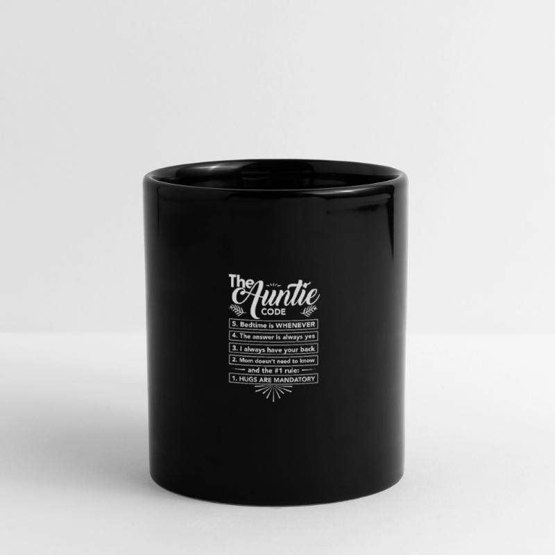 Das Tanten-Code-Geschenk Tasse einfarbig