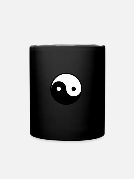 Yin Yang - Mug uni - noir