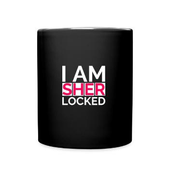 Sherlocked! Sherlock Holmes Fan Gift Series - Mug uni - noir - Devant