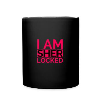 Sherlocked! Sherlock Holmes Fan Gift Series - Mug uni - noir - Devant