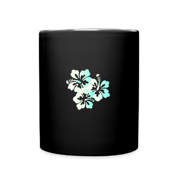 Hawaii Honolulu Boarder Surfer Tiki Vacances d'été - Mug uni - noir - Devant