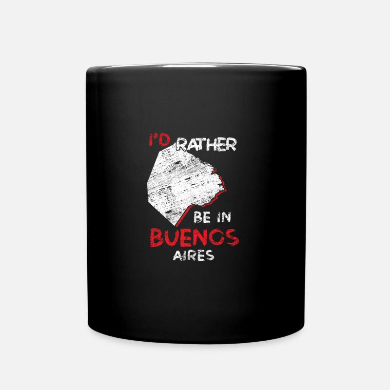 Buenos Aires - Full Colour Mug - black