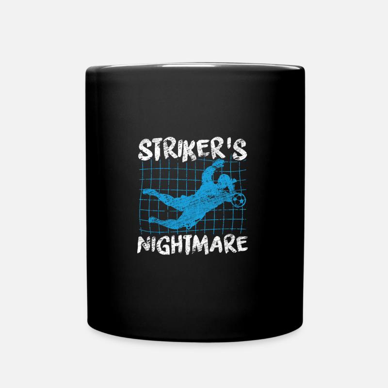 goalkeeper - Full Colour Mug - black