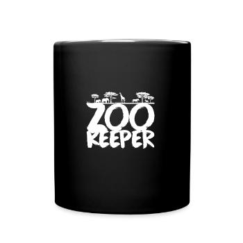 Gardiens de zoo - Mug uni - noir - Devant