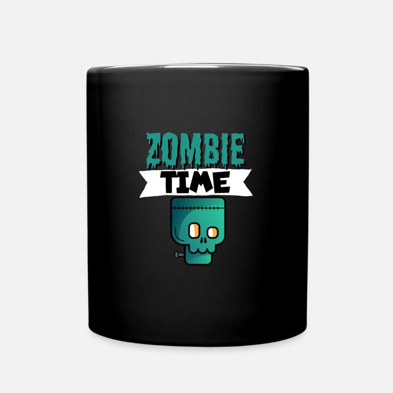 Zombie time - Full Colour Mug - black