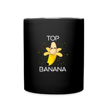 banana - Full Colour Mug - black - Front