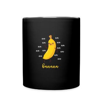 banana - Full Colour Mug - black - Front