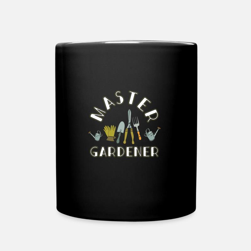 jardinier - Mug uni - noir