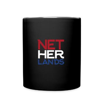 Pays-Bas - Mug uni - noir - Devant