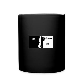 CS PC Computer GO Gaming Shooter Gamer Aim GG EZ - Full Colour Mug - black - Front