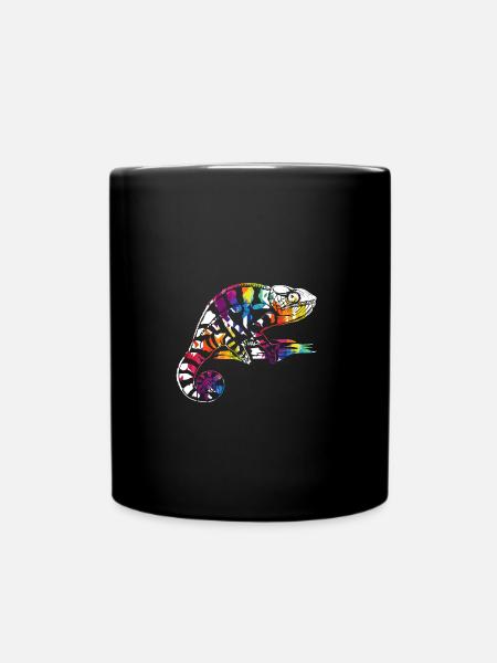 Chameleons - Tasse einfarbig - Schwarz