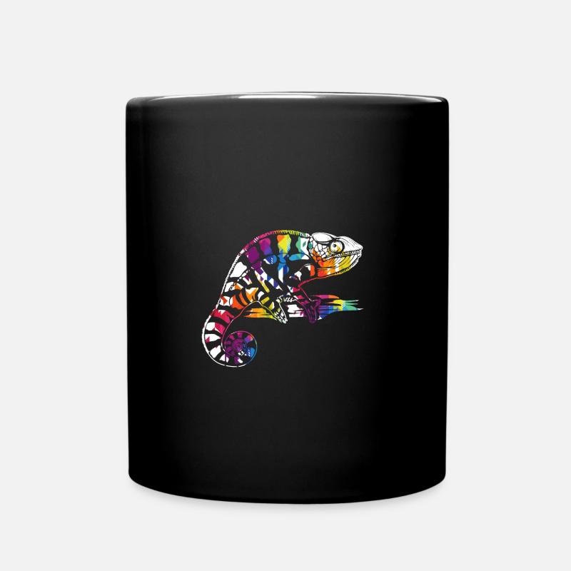 Chameleons - Tasse einfarbig - Schwarz