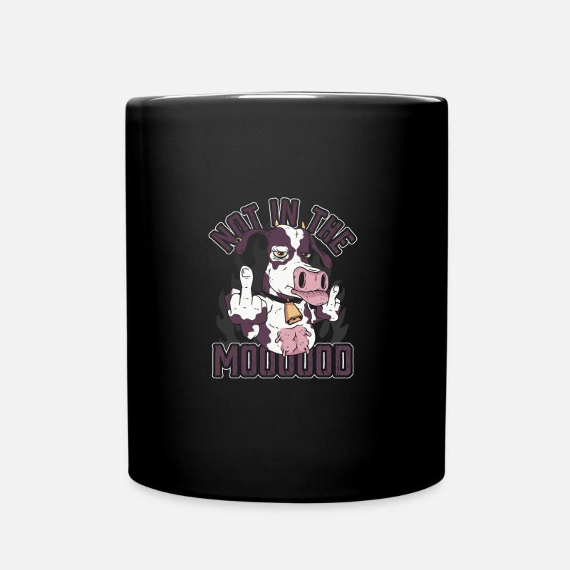 cows - Full Colour Mug - black