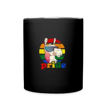 lama - Full Colour Mug - black - Front