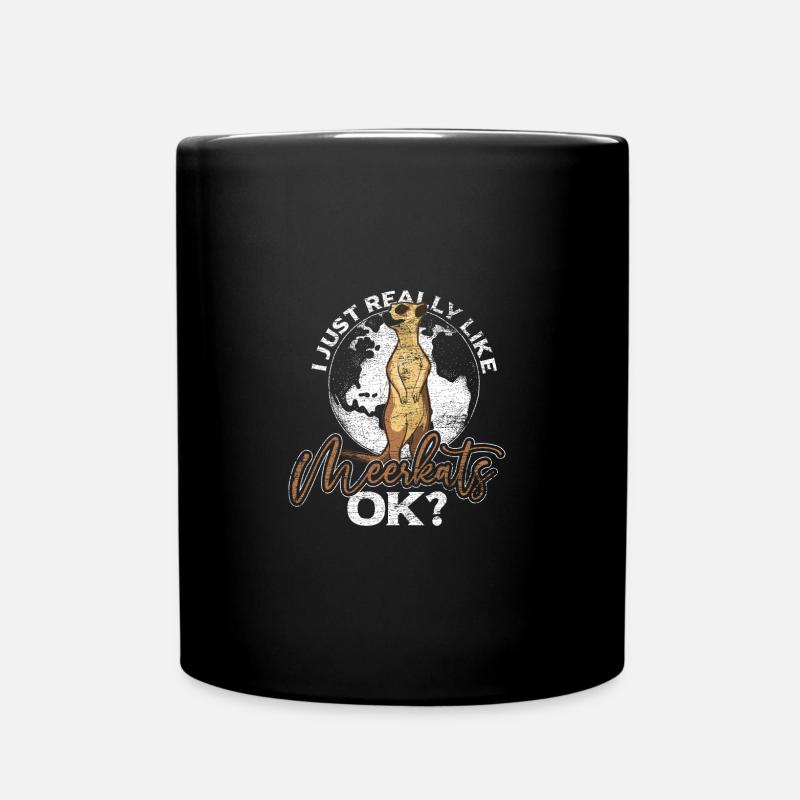 suricates - Mug uni - noir