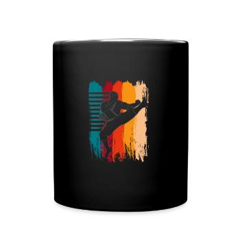 karaté - Mug uni - noir - Devant