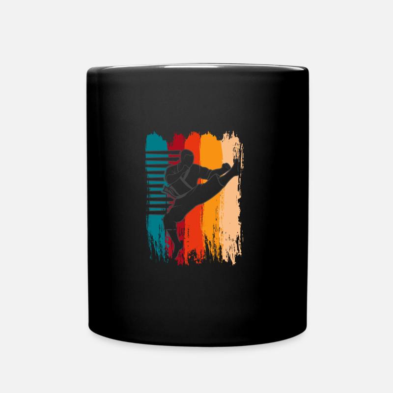 karaté - Mug uni - noir