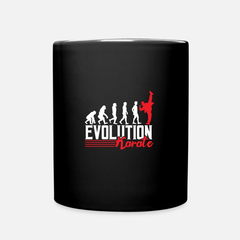 Karaté évolution - Mug uni - noir