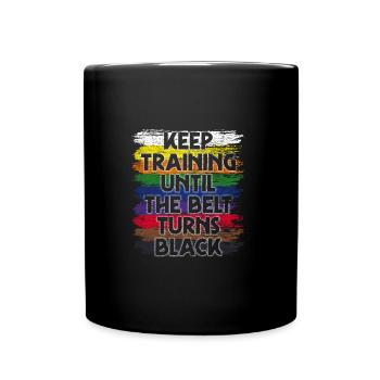 Entraînement des athlètes - Mug uni - noir - Devant