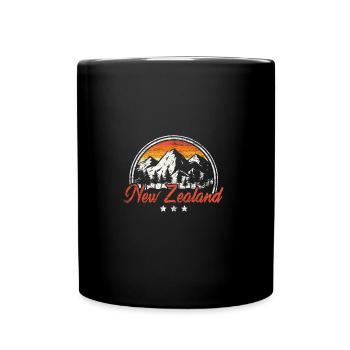 Neuseeland Land Neuseeländer - Tasse einfarbig - Schwarz - Vorne