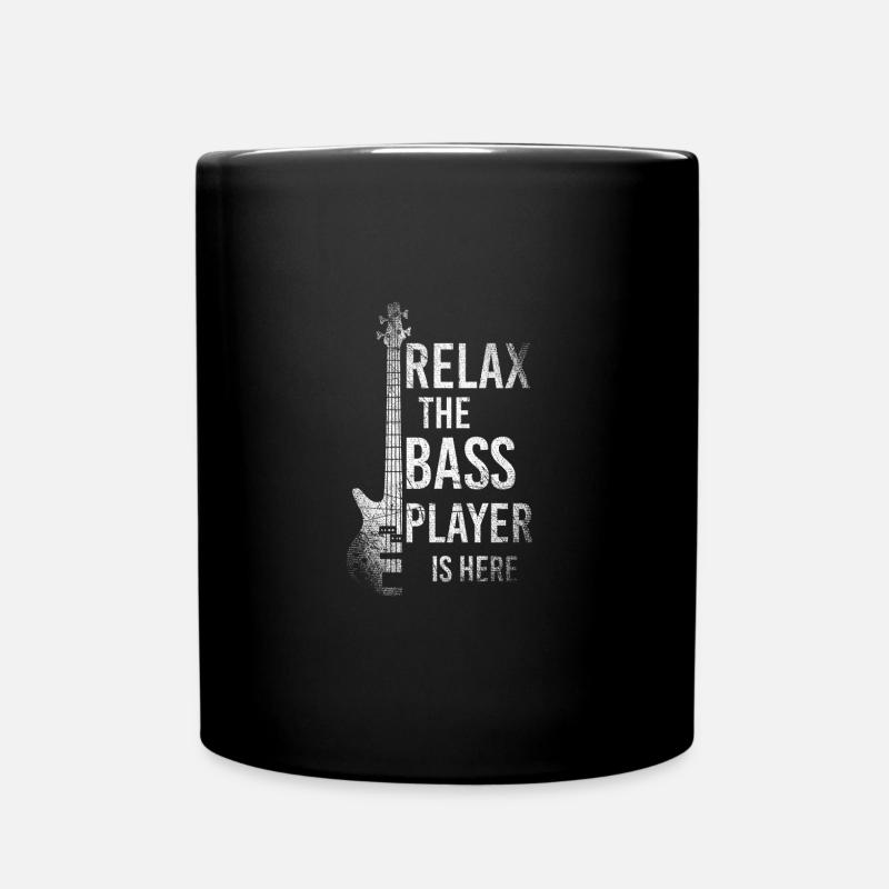 Guitariste bassiste guitariste - Mug uni - noir