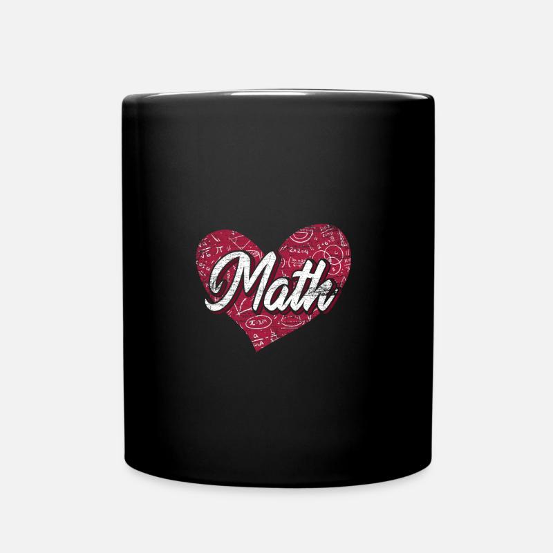 Amour mathématique - Mug uni - noir
