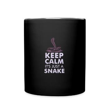 SNAKES: It’s Just A Snake - Mug uni - noir - Devant