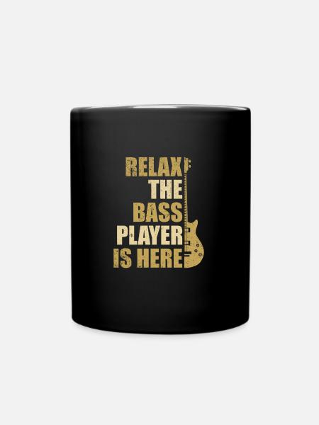 Guitare basse guitare - Mug uni - noir